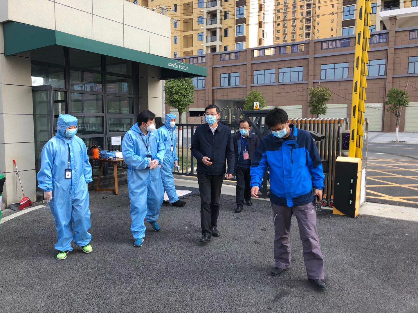 孝感市市长吴海涛走访高新区企业湖北航聚科技有限公司